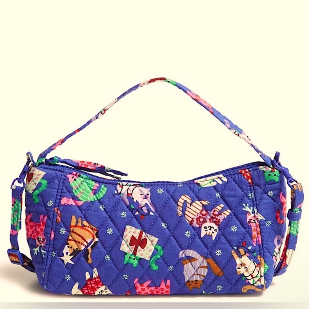 Vera Bradley holiday cat purse